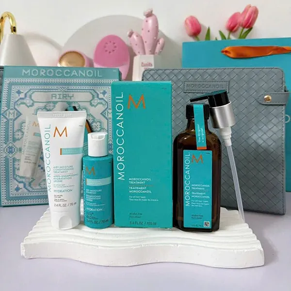 Set Chăm Sóc Tóc Moroccanoil Holiday Promotion 4 Món