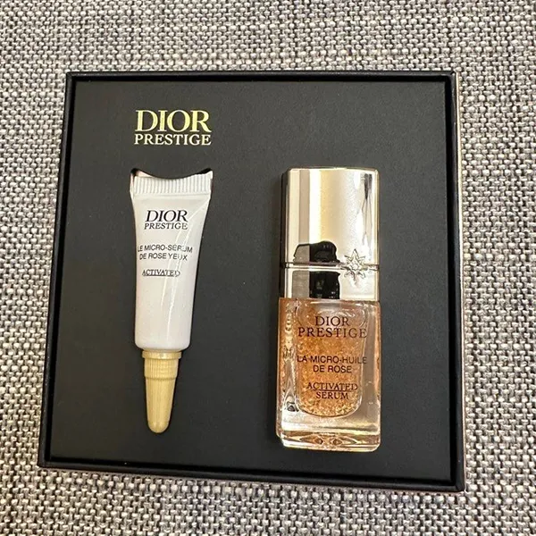 Set Dưỡng Da Dior Prestige Mini Serum & Eye Serum 2 Món