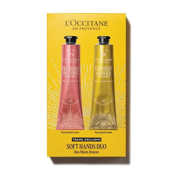 Set Kem Dưỡng Da Tay L'Occitane En Provence Soft Hands Duo (Floral + Fizzy)