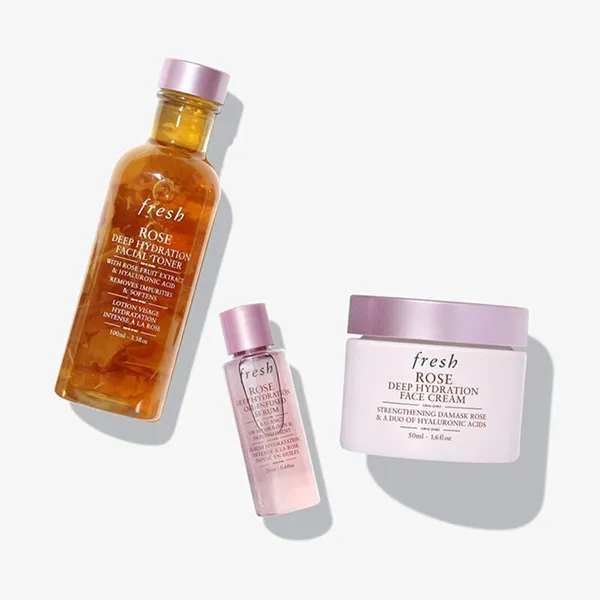 Set Mỹ Phẩm Fresh Dewy & Hydrated Skin Trio Skincare Set 3 Món