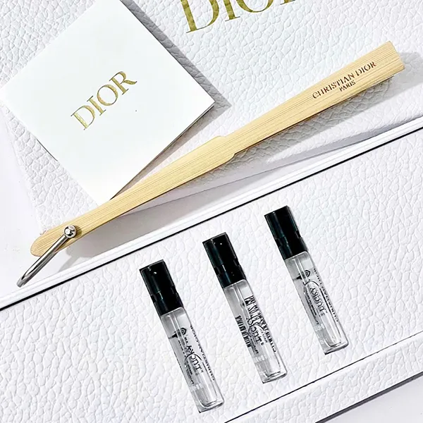 Set Nước Hoa Dior Lucky Wind Chine 2ml x 3 (Kèm Quạt)