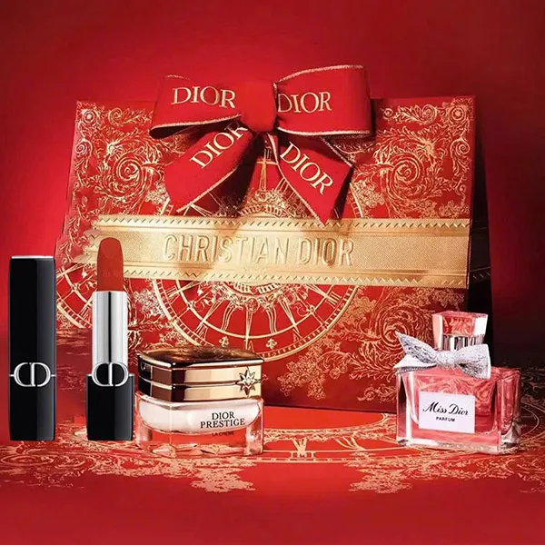 Set Nước Hoa Dior Miss Dior Lunar New Year 777 Velvet Mini Gift Set 4 Món