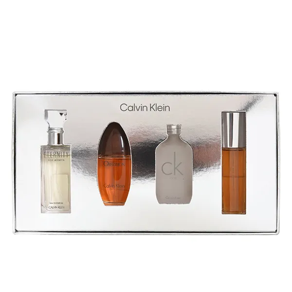 Set Nước Hoa Nữ Calvin Klein Mini 4 Món CK Eternity, CK Obsession, CK One , CK Escape (4 x 15ml)