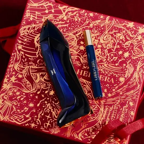 Set Nước Hoa Nữ Carolina Herrera Good Girl EDP 80ml + 10ml Và Dưỡng Thể Perfumed Body Lotion 100ml