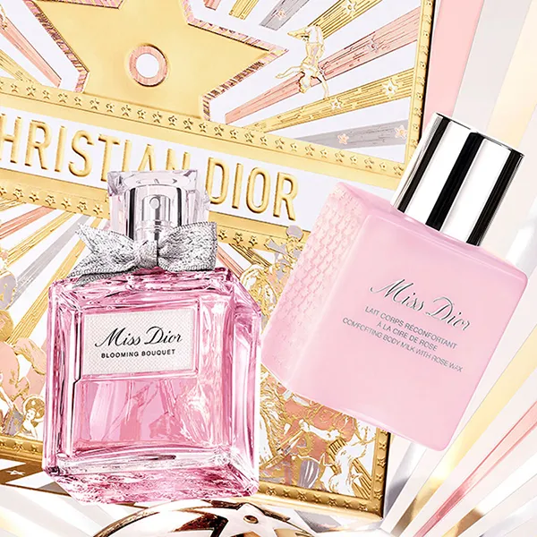 Set Nước Hoa Nữ Dior Miss Dior Blooming Bouquet 2 Món (EDT 50ml + Dưỡng Thể Body Milk 75ml)