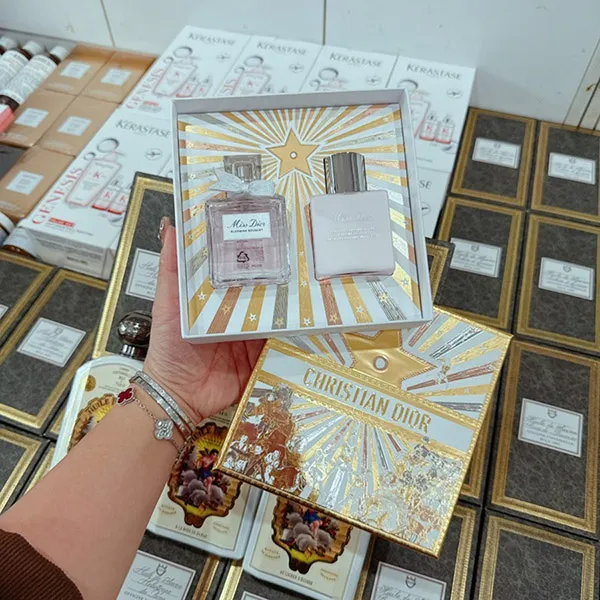 Set Nước Hoa Nữ Dior Miss Dior Blooming Bouquet EDT 50ml + Dưỡng Thể 75ml (Limited 2025)