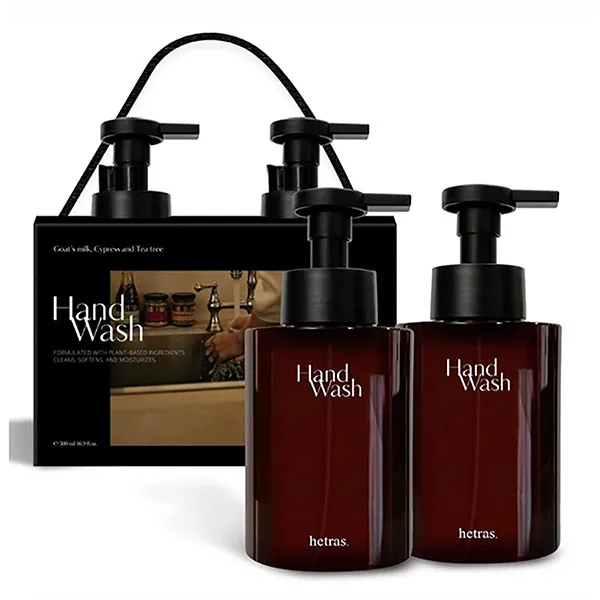 Set Nước Rửa Tay Hetras London Musk 2 Lọ x 515ml