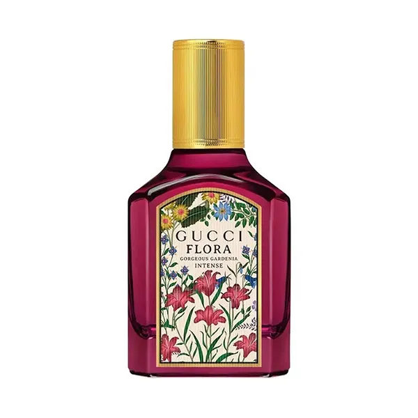 Set Son Lì Gucci 509 Rosso Ancora Màu Đỏ Đậm + Nước Hoa Flora Gorgeous Gardenia Intense EDP 5ml