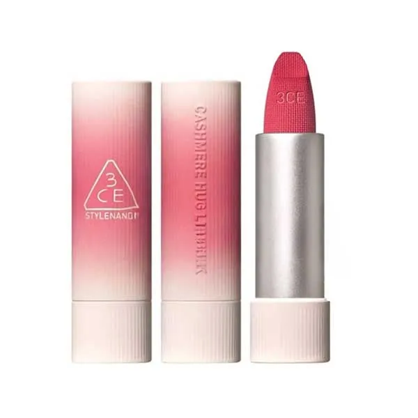 Son 3CE Cashmere Hug Lipstick 03 Your Side Màu Hồng Dâu 3.5g