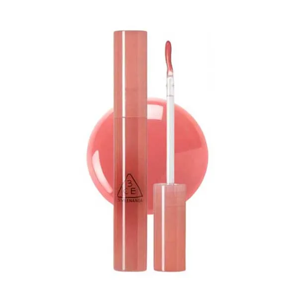 Son Bóng 3CE Drop Glow Gel Youth Màu Hồng San Hô 4g