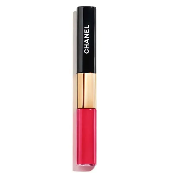 Son Chanel Le Rouge Duo Ultra Tenue 104 Bright Raspberry Màu Đỏ Mâm Xôi