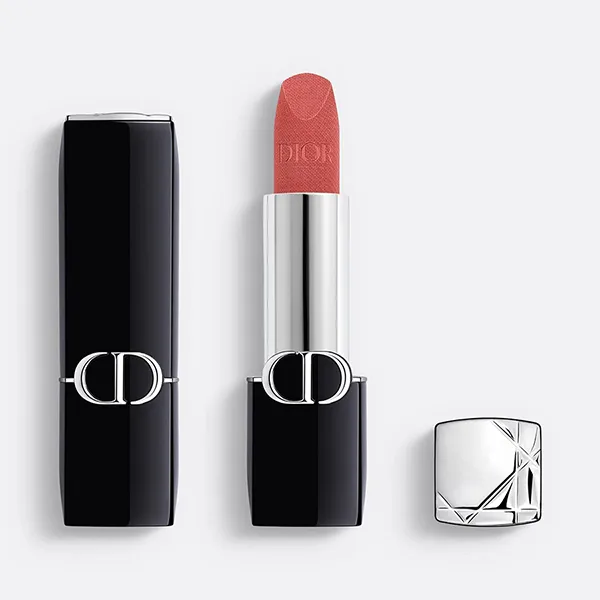 Son Dior Rouge Velvet Nắp Hít (2025) 772 Classic Rosewood Velvet Finish Màu Hồng Đất