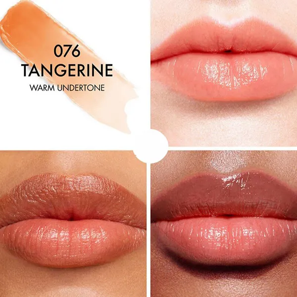 Son Dưỡng Dior Addict Lip Glow (Logo 2025) 076 Tangerine Màu Cam Tươi