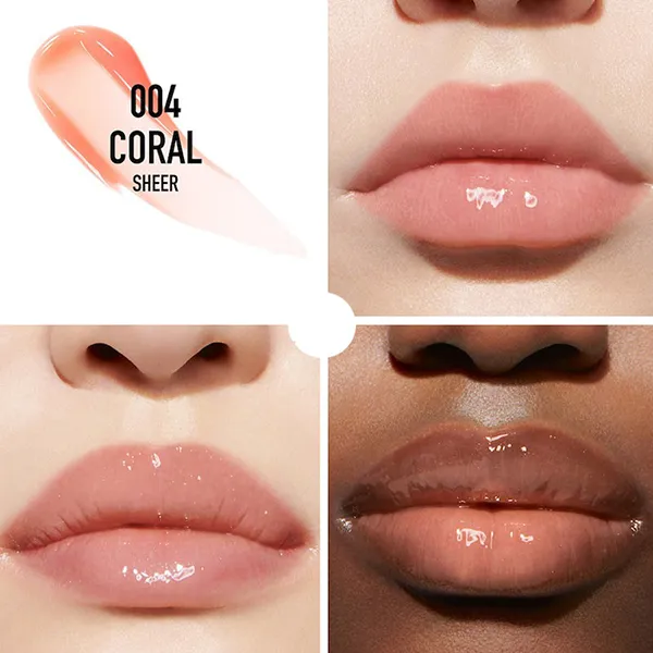 Son Dưỡng Dior Addict Lip Maximizer 004 Coral Lipstick Màu Cam San Hô