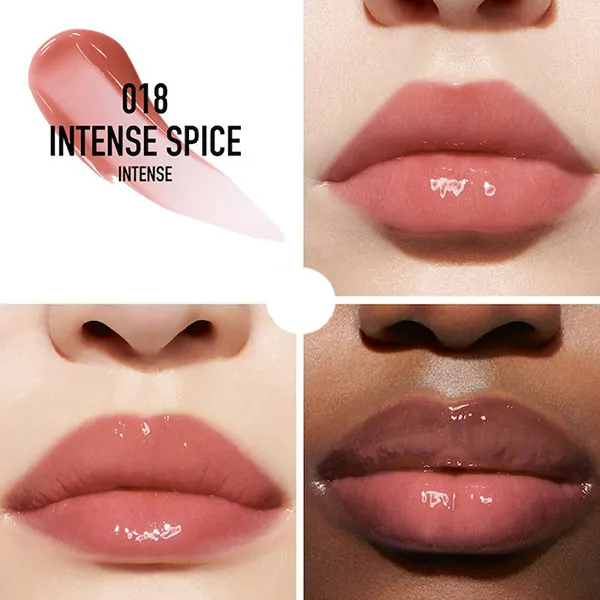 Son Dưỡng Dior Addict Lip Maximizer 018 Intense Spice Lipstick Màu Hồng Hạt Dẻ