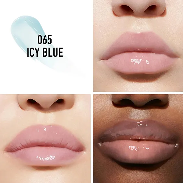Son Dưỡng Dior Addict Lip Maximizer 065 Icy Blue Lipstick Màu Xanh Nhạt
