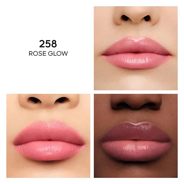 Son Dưỡng Guerlain KissKiss Bee Glow 258 Rose Glow Lipstick Màu Hồng Phấn