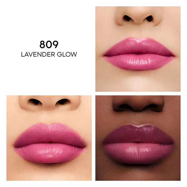 Son Dưỡng Guerlain KissKiss Bee Glow 809 Lavender Glow Lipstick Màu Hồng Berry
