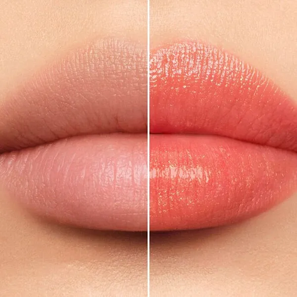 Son Dưỡng Guerlain Kisskiss Bee Glow Lip 389 Pearly Peach Màu Cam San Hô