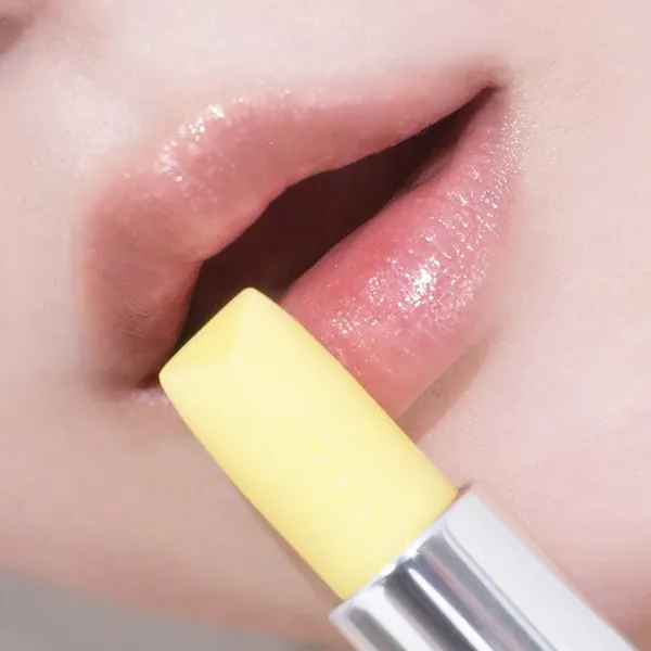 Son Dưỡng Prada Mini Lip Balm Banana Yellow U002 Màu Hồng 1.3g