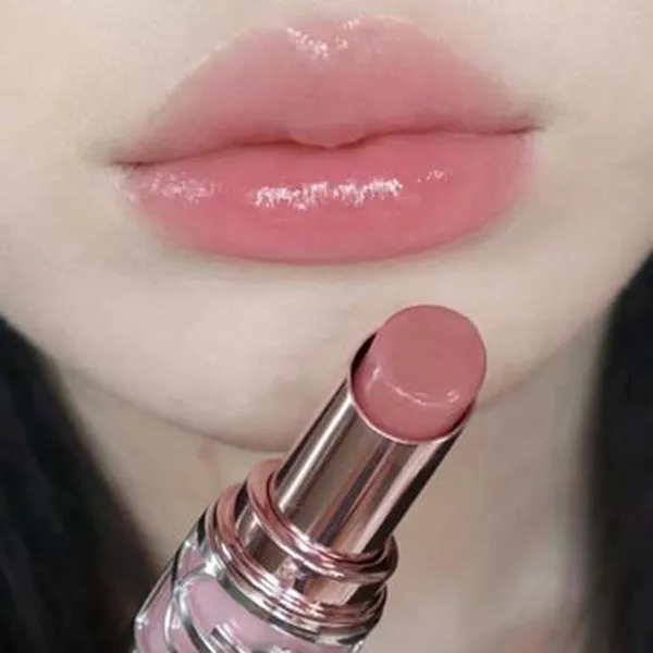 Son Dưỡng Yves Saint Laurent YSL Loveshine Candy Glow Màu 44B Nude Lavalliere Màu Hồng Nude