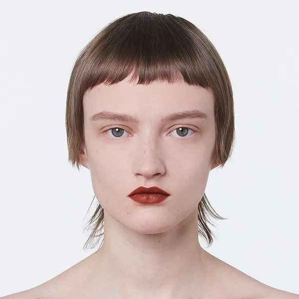 Son Gucci Rouge Lip À Lèvres Voile Mat 308 Lucy Dark Orange Màu Cam Gạch