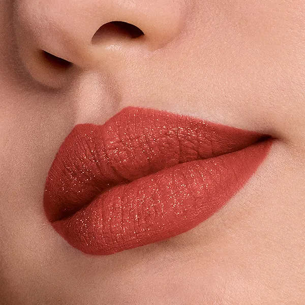 Son Kem 2 Đầu Dior Rouge Dior Sequin Liquid Duo Limited 2025 747 Flame Màu Đỏ Nâu