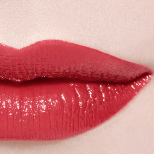 Son Kem Chanel Rouge Allure Laque Ultrawear Shine Liquid Colour 65 Imperturbable Màu Hồng Cam Gạch