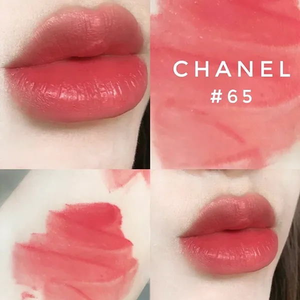 Son Kem Chanel Rouge Allure Laque Ultrawear Shine Liquid Lip Màu 65 Imperturbable Hồng Cam Gạch