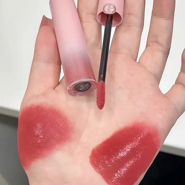 Son Kem Giorgio Armani Lip Maestro Pink Illusion 321 Danxia Illusion Màu Hồng Đất