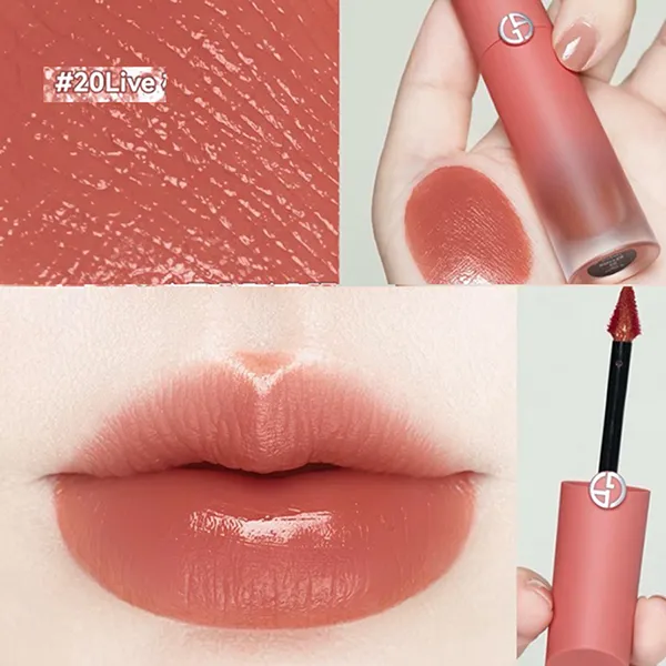 Son Kem Giorgio Armani Lip Maestro Satin Nude Mania Limited Edition 20 Live Màu Cam Đất