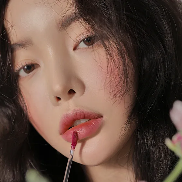 Son Kem Lì 3CE Blur Water Tint Màu Double Wind Hồng Tím