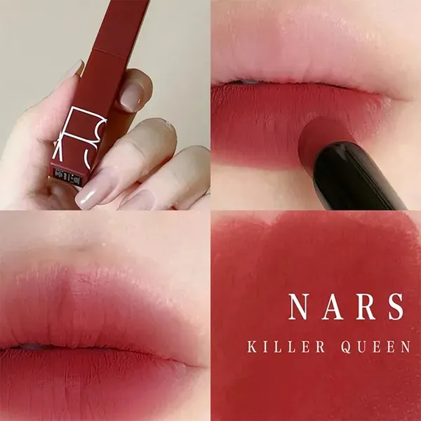 Son Lì Nars Powermatte Lipstick 102 Killer Queen Màu Hồng Nâu