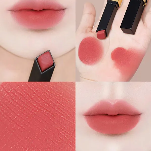 Son Lì Yves Saint Laurent YSL The Slim 28 Màu Hồng San Hô (New)