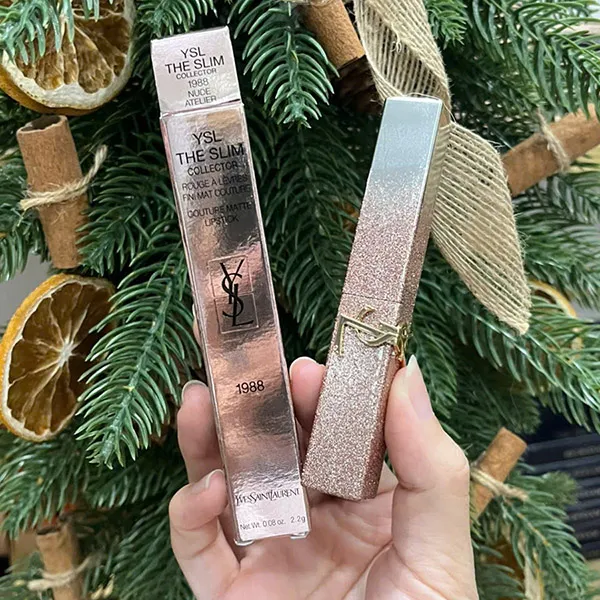 Son Lì Yves Saint Laurent YSL The Slim 1988 Nude Atelier Màu Hồng Nude