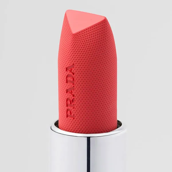 Son Prada Monochrome Soft Matte O176 Nacarat Lipstick Màu Đỏ Gạch