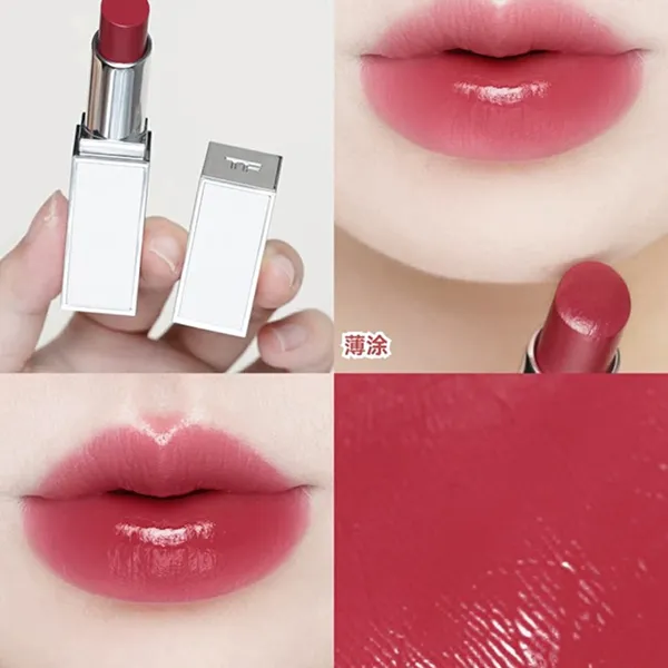 Son Tom Ford TF Soleil Neige Ultra-Shine Lip Colour 01 Pear Glamour Màu Hồng Tím