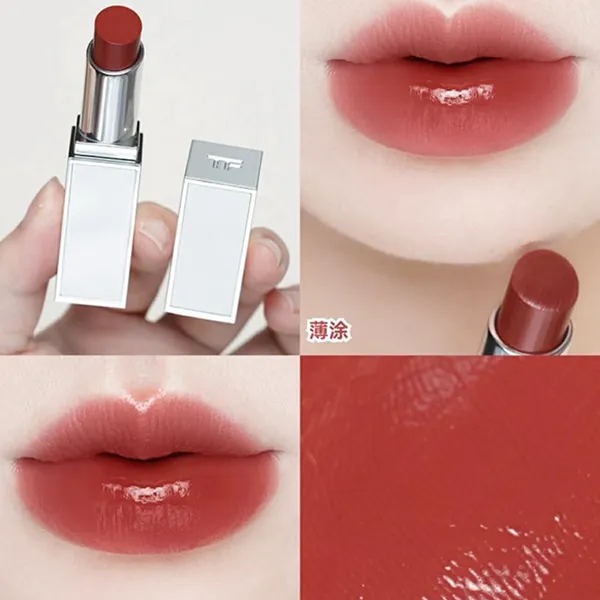 Son Tom Ford TF Soleil Neige Ultra-Shine Lip Colour 02 Rose D'hiver Màu Hồng Nâu Đất