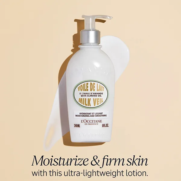 Sữa Dưỡng Thể Hạnh Nhân L'Occitane Almond Milk Veil Moisturizing And Smoothing 240ml