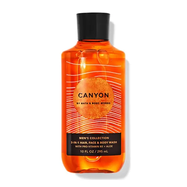 Sữa Tắm Cho Nam Bath & Body Works Canyon 3 In 1 Hair Face Body Wash 295ml