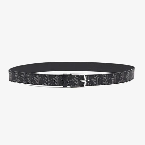 Thắt Lưng Nam Lacoste Monogram Belt RC4098 H45 T100/39 Màu Đen Size 100