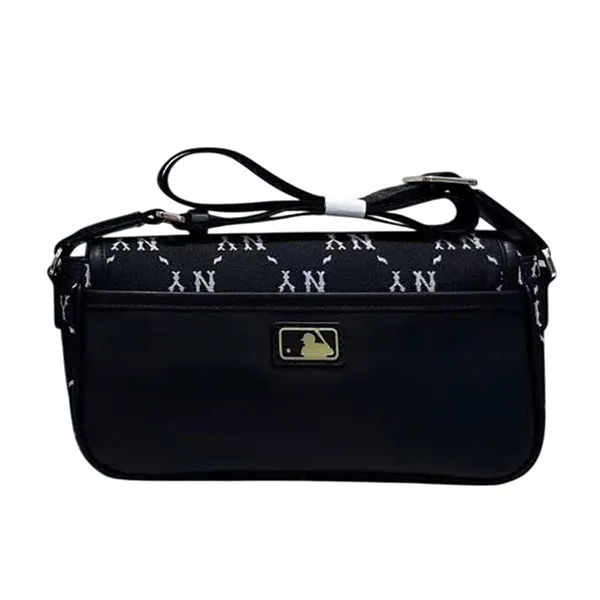 Túi Đeo Chéo MLB Diamond Monogram Jacquard NY Yankees 7ACRM046N-50BKS Màu Đen