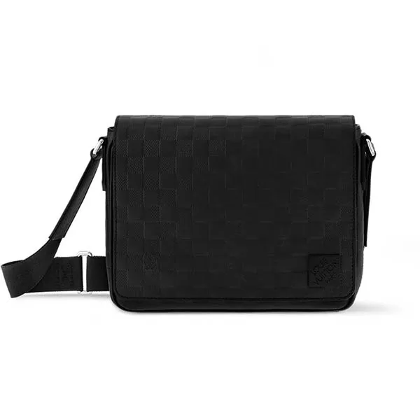 Túi Đeo Chéo Nam Louis Vuitton LV N42711 District PM Màu Đen