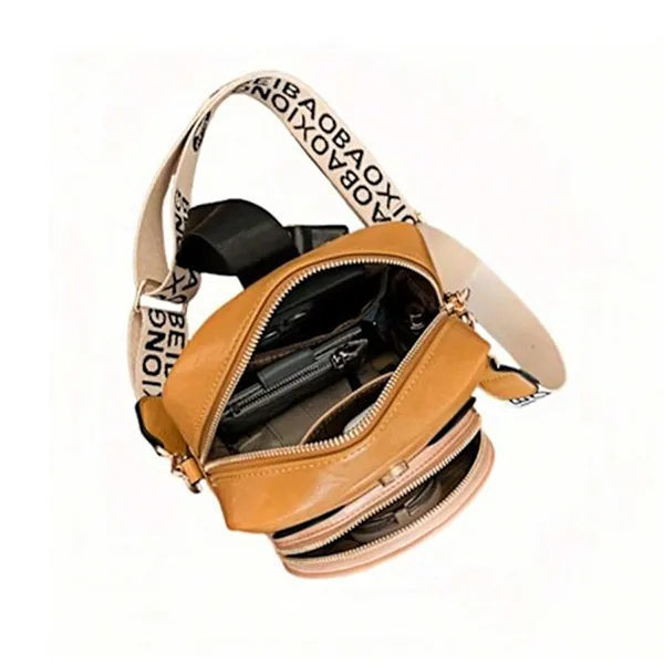 Túi Đeo Chéo Nữ Beibaobao Cute Cartoon Crossbody Bag 6977374781443 Màu Nâu