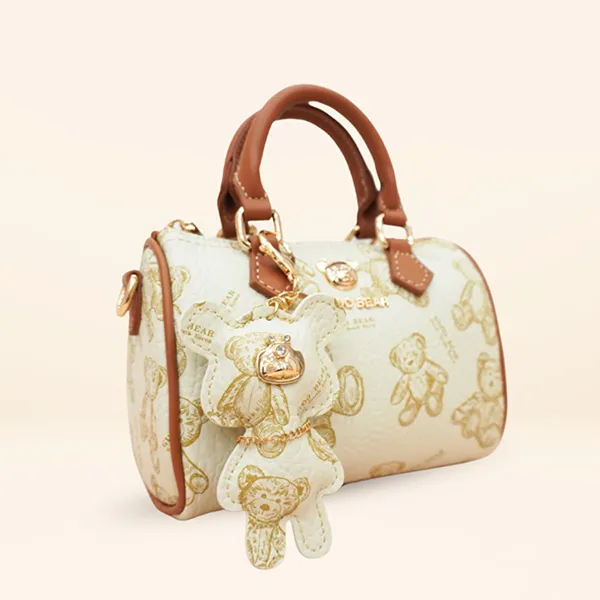 Túi Đeo Chéo Nữ Guoo Bear Bag GU8027-2910 Màu Be