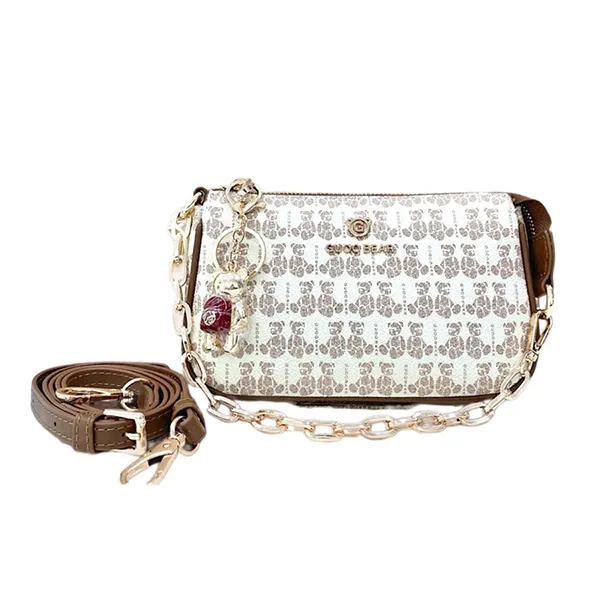 Túi Đeo Chéo Nữ Guoo Bear Crossbody Bag GU1149-19220 Màu Be