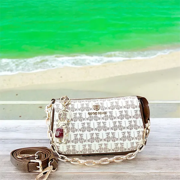 Túi Đeo Chéo Nữ Guoo Bear Crossbody Bag GU1149-19220 Màu Be