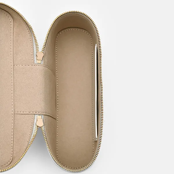 Túi Đeo Chéo Nữ Pedro Ari Leather Shoulder Bag PW2-75940008-7 Sliver Màu Bạc