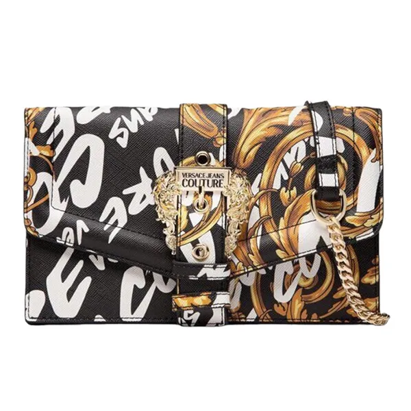 Túi Đeo Chéo Nữ Versace Jeans Couture Cross-Body Bag Màu Đen