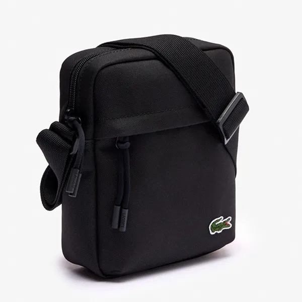 Túi Đeo Chéo Unisex Lacoste Neo Crocodile Camera Bag NU4788NE 000 Màu Đen